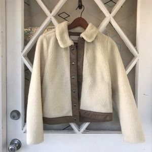 Madewell Portland Sherpa Jacket  |  Price Firm
